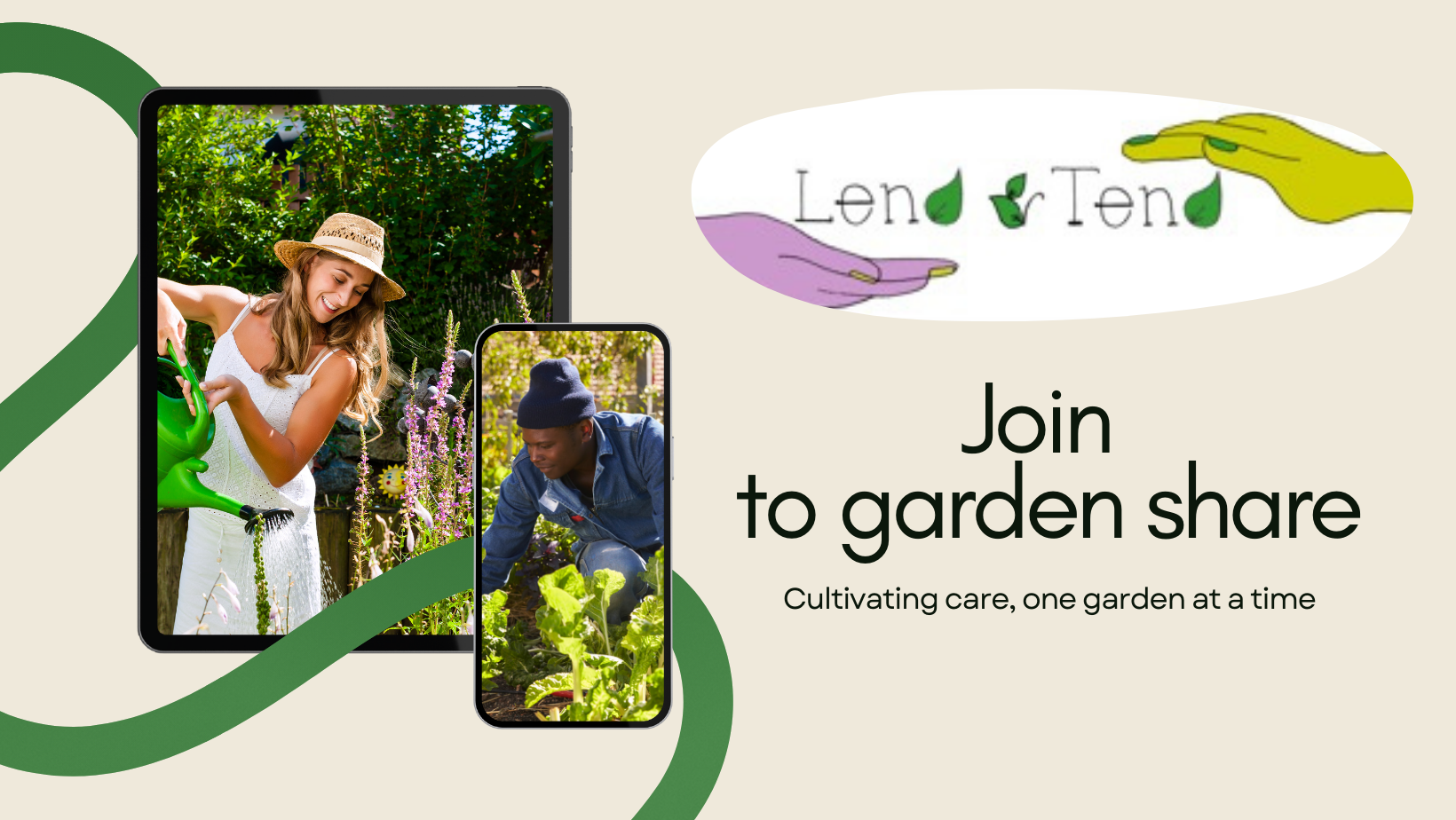 Join to garden share — Cultivating care, one garden at a time